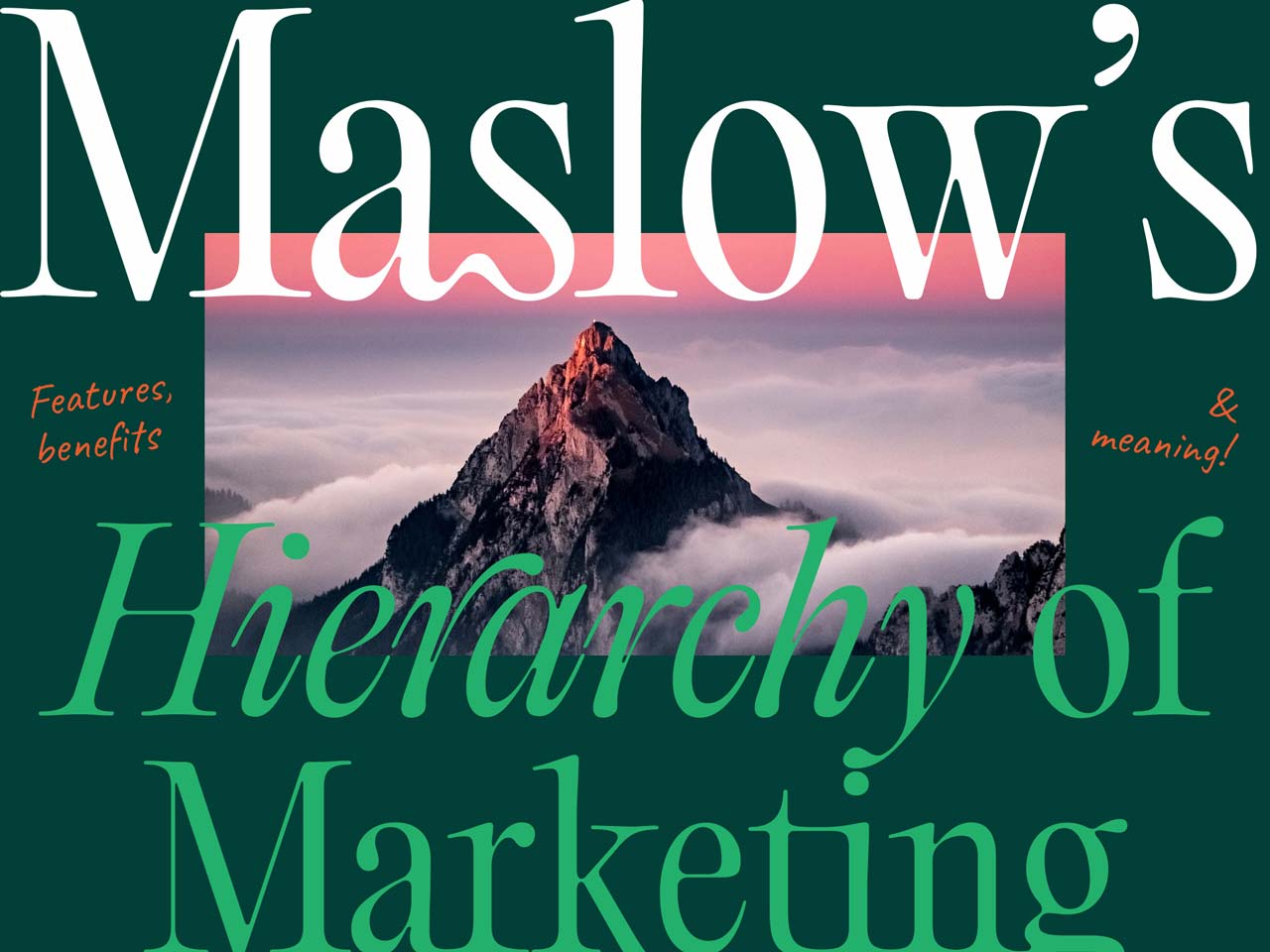 Featured image for Tilted Chair's blog entitled "Maslow's Hierarchy of Marketing"