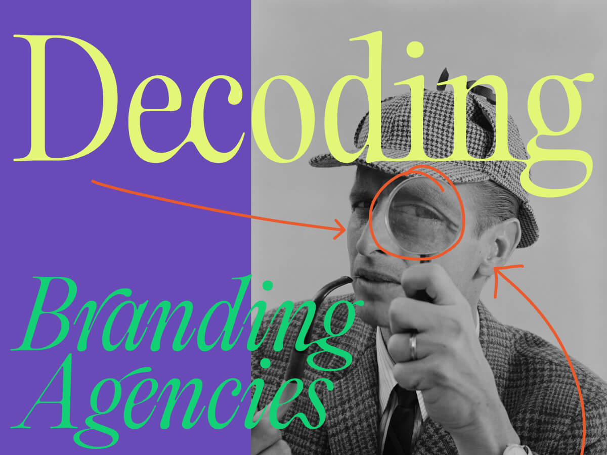 Featured image for Tilted Chair’s blog article called "Decoding Branding Agencies"