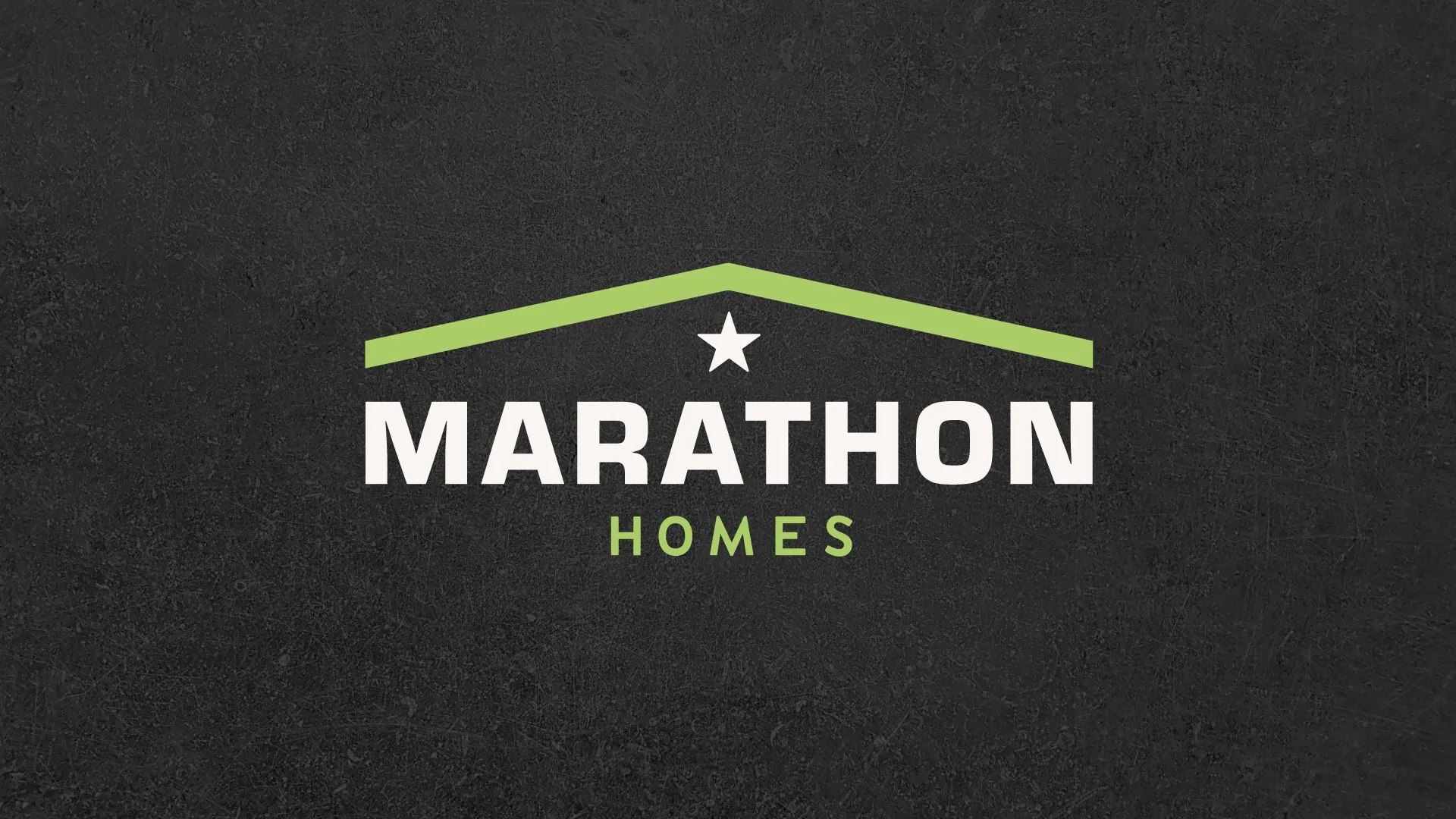 Marathon Homes’s primary logo by branding agency Tilted Chair.