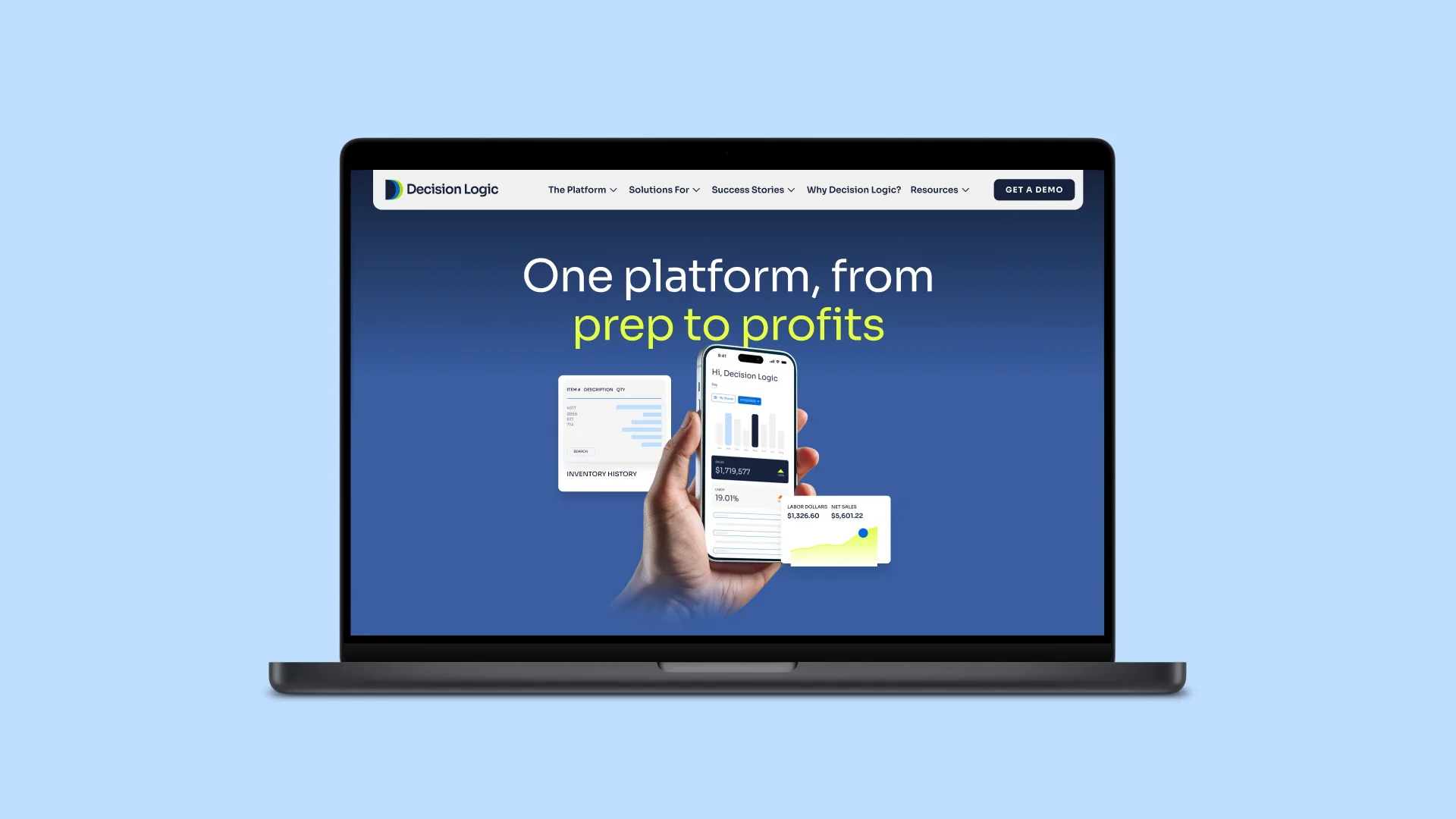 Thumbnail for branding, advertising & marketing case study for Decision Logic