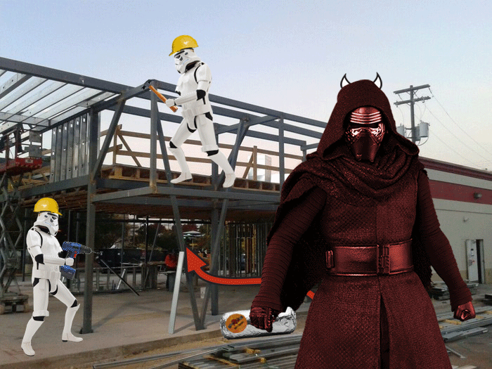 Torchy Star Wars Taco Lightsaber Gif for some like it hot campaign