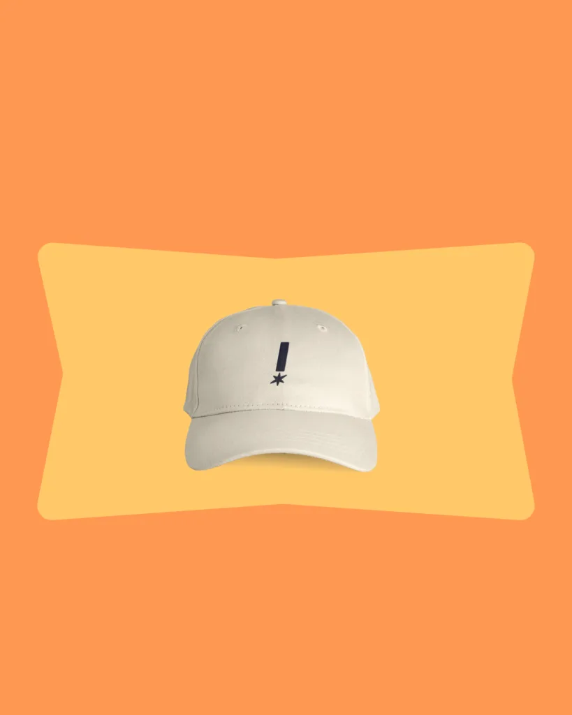 Ignite Vet Learning Web hat with orange background