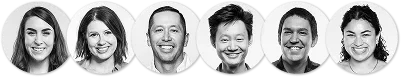 Leadership of the Tilted Chair branding agency team.