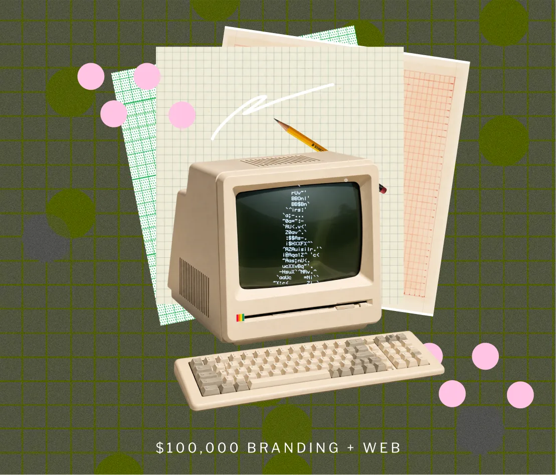 $100,000 branding and website engagement